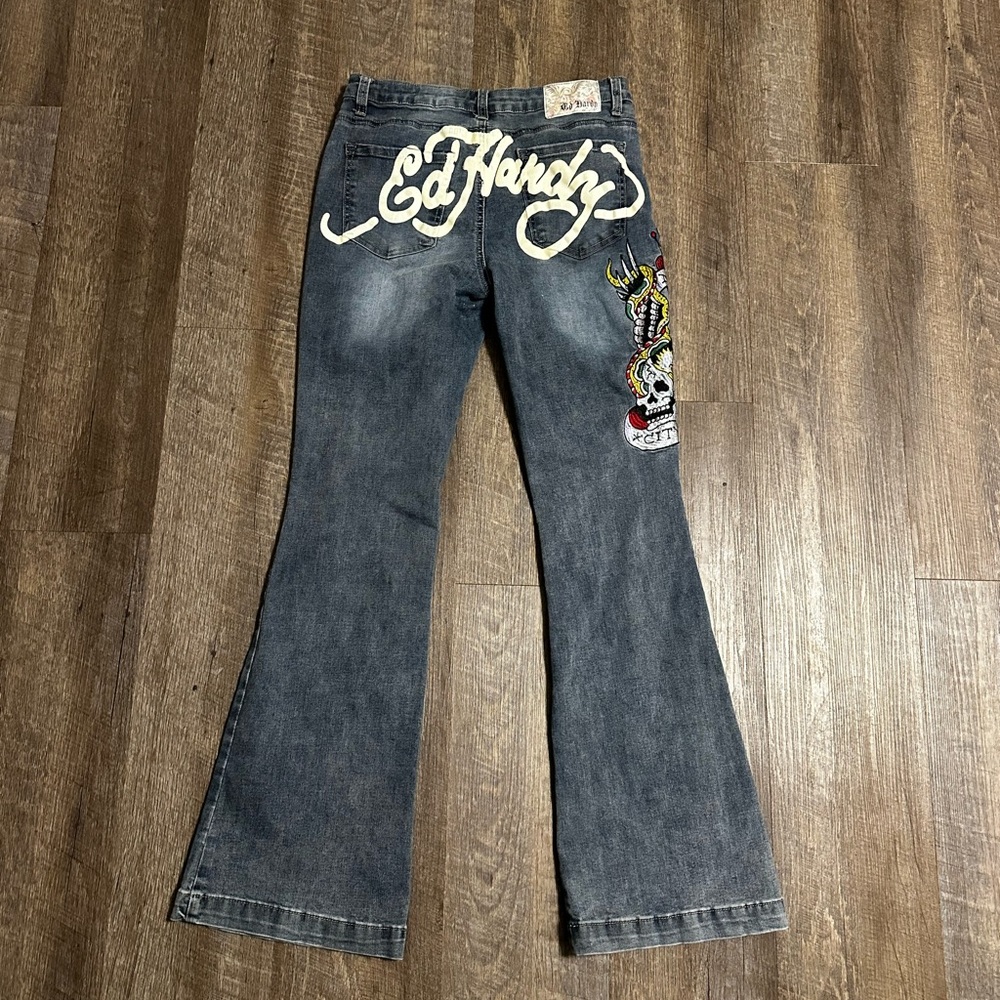 Ed Hardy Women's Flare Jeans